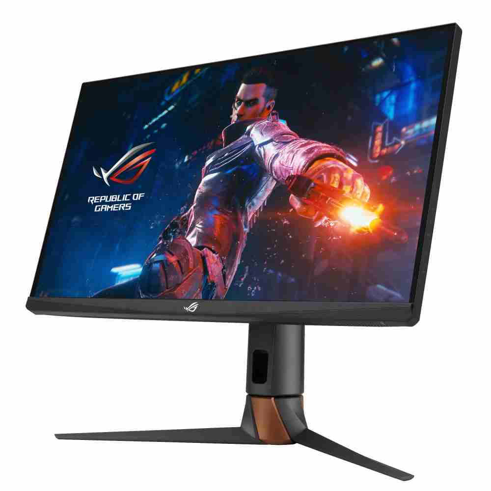 华硕ASUS ROG Swift 360Hz PG27AQN，，采用糖果派对全新可支持ULMB2技术的高阶电竞显示器，，，为电竞玩家打造突破以往的急速游戏体验。。（图片来源：ASUS提供）