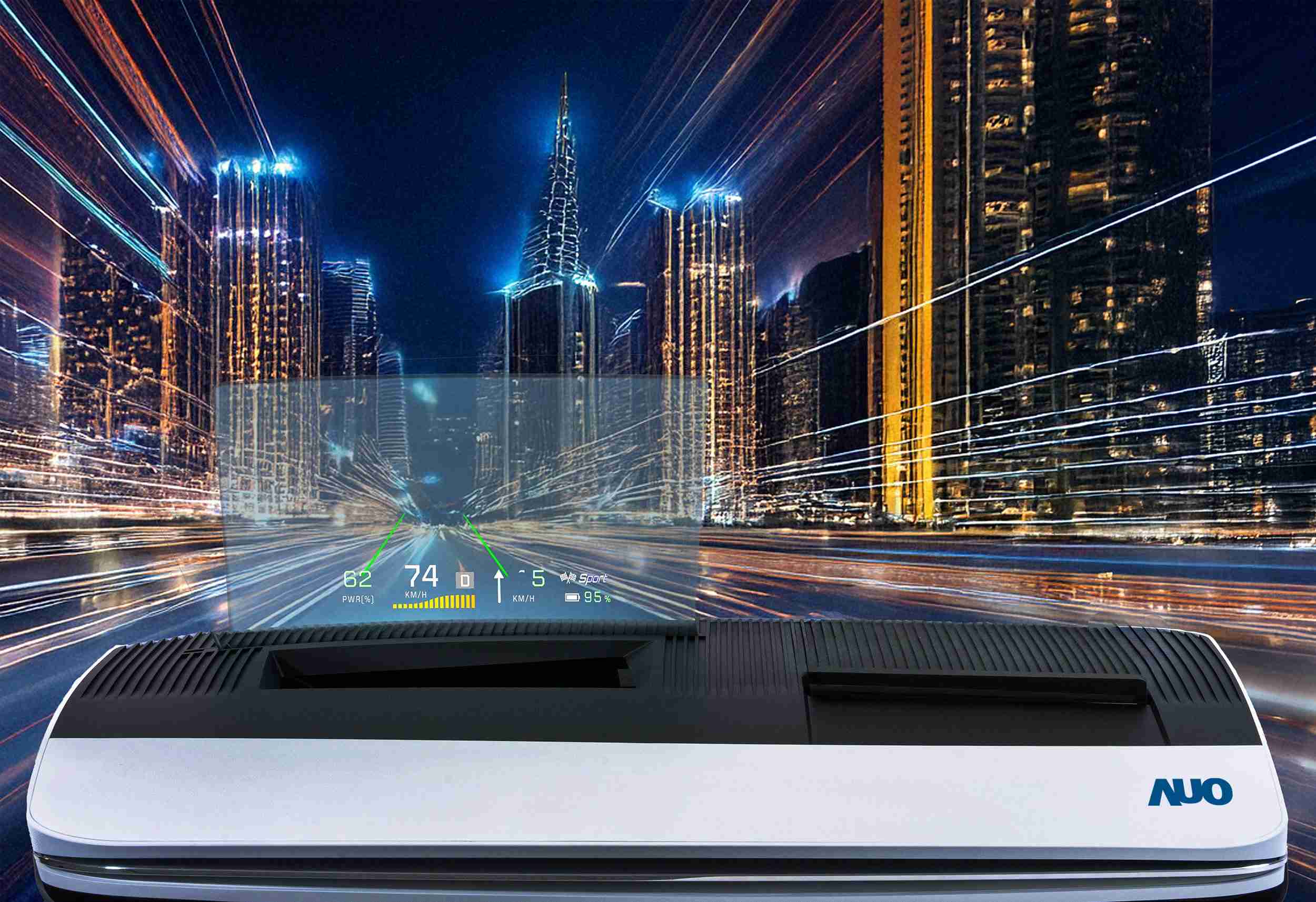 糖果派对推出13吋Micro LED抬头显示器，，提供高入眼亮度、、、高色彩饱和度的显示质量，，，在阳光下或黑暗中都清晰可见，，并利用Micro LED模块体积小的优势，，解决车用空间有限的痛点